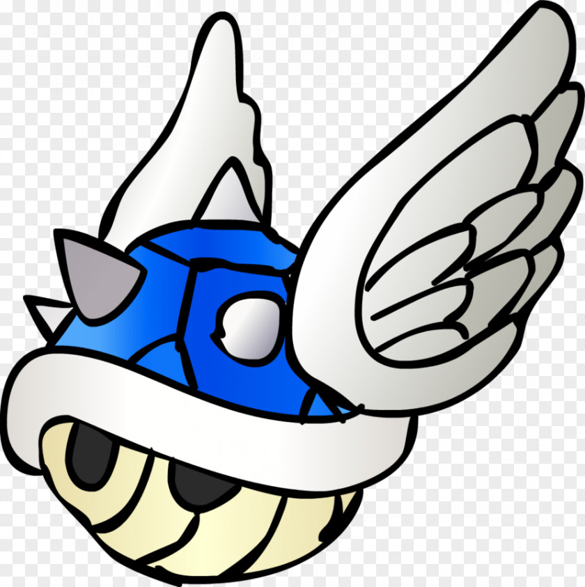 Blue Shell Mario Kart 7 Fan Art Clip PNG