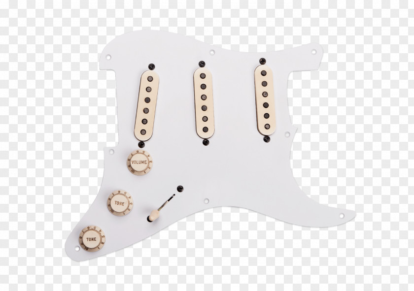 Electric Guitar Pickguard Fender Stratocaster Seymour Duncan Humbucker PNG