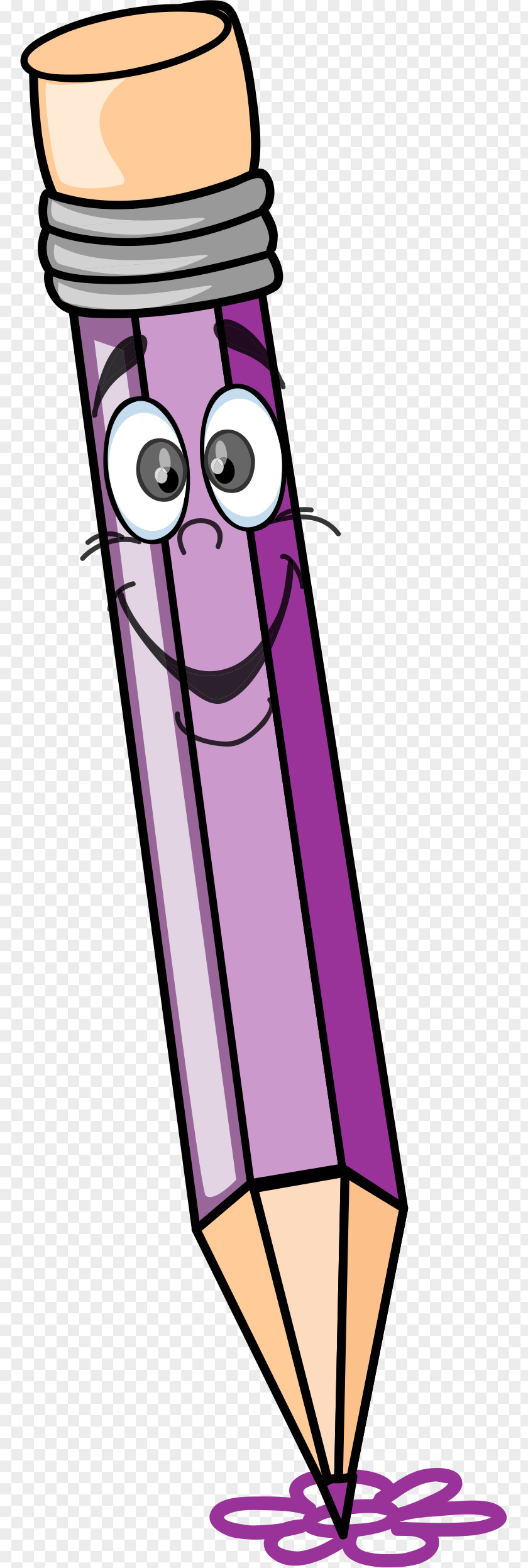 Eraser Pencil Cartoon Crayon Clip Art PNG