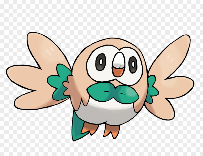 Hoenn Pokedex Clip Art Pokémon Sun And Moon Drawing Rowlet Digital PNG