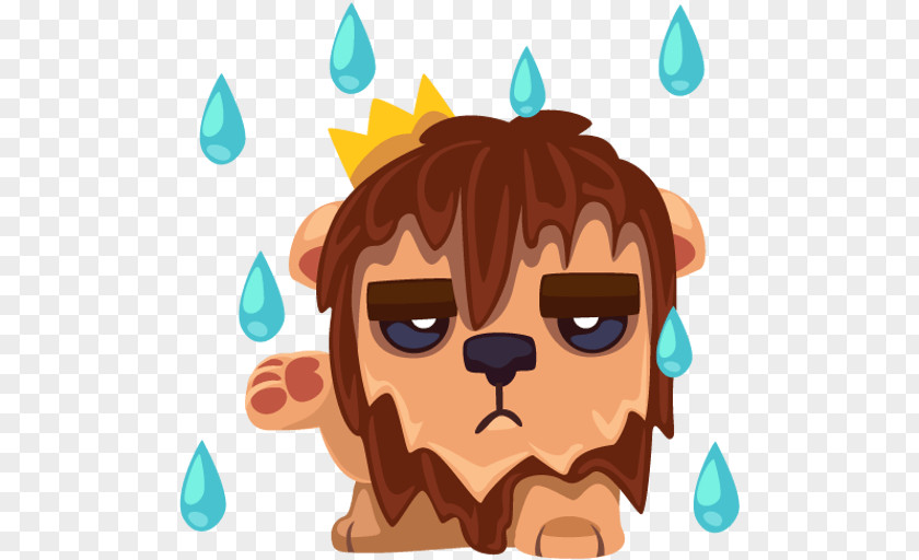 Lion Sticker Telegram Dog Clip Art PNG