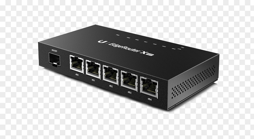 Ubiquiti Networks EdgeRouter X Small Form-factor Pluggable Transceiver Gigabit Ethernet PNG