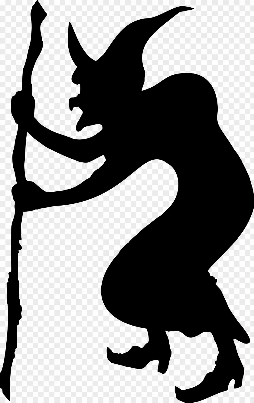 Witch Witchcraft Shadow Play Silhouette Clip Art PNG