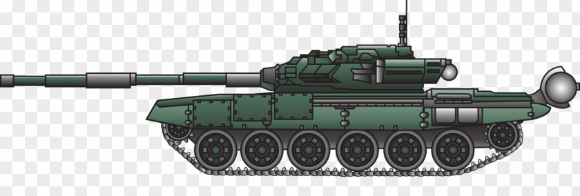 90's Nineties Tank Gun Turret Self-propelled Artillery PNG
