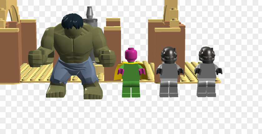 Hulk Vision Ultron Lego Marvel's Avengers PNG
