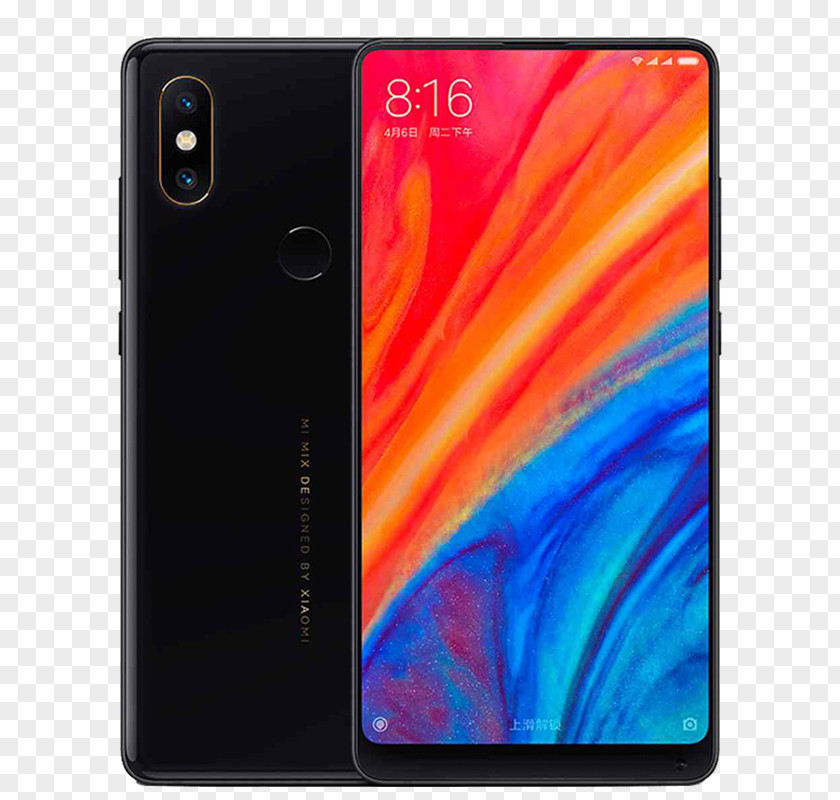 Smartphone Xiaomi Mi MIX 2 Qualcomm Snapdragon PNG