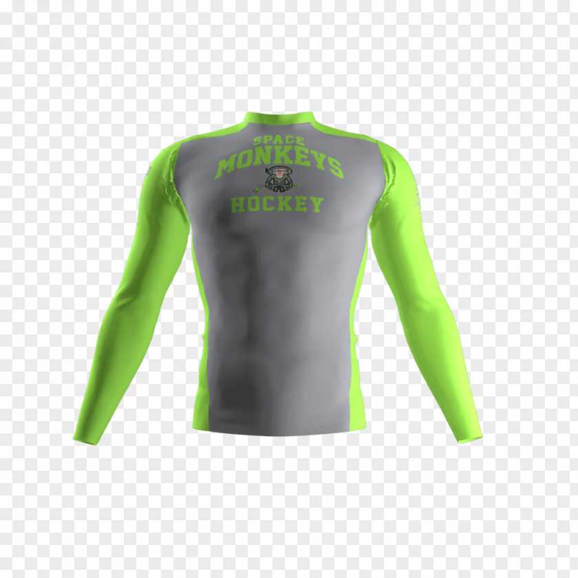 Space Monkey Sleeve Shirt Jersey Compression Garment PNG
