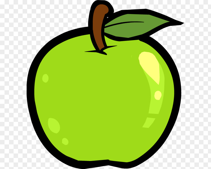 Apple Manzana Verde Green Animaatio Yellow PNG
