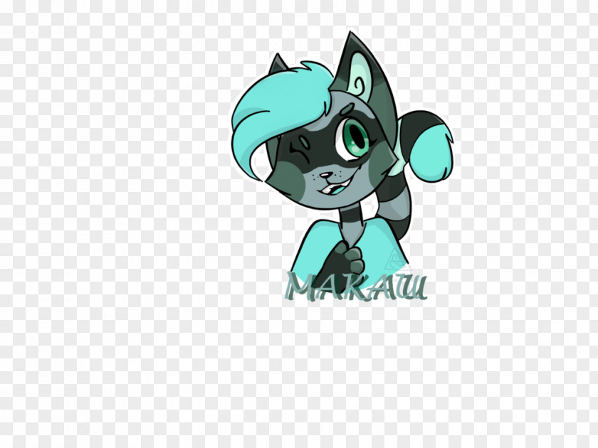 Cat Horse Green Tail Clip Art PNG