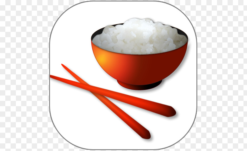 Chinese Cuisine Chopsticks White Rice 5G PNG