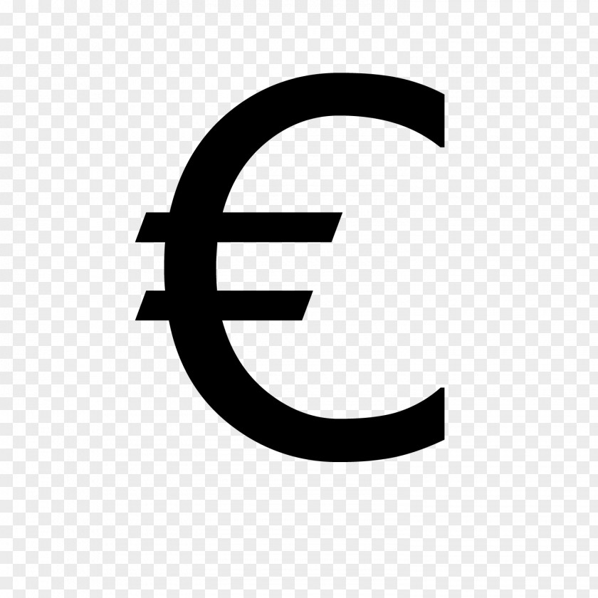 Euro Sign 1 Coin Money Pound PNG