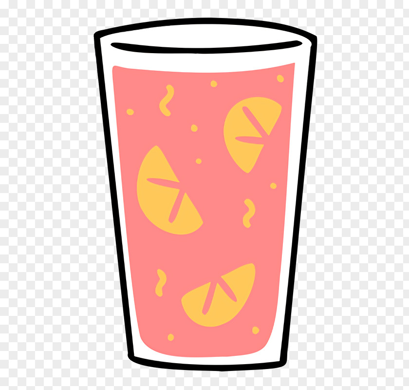 Pint Glass Yellow Line Meter Pattern PNG