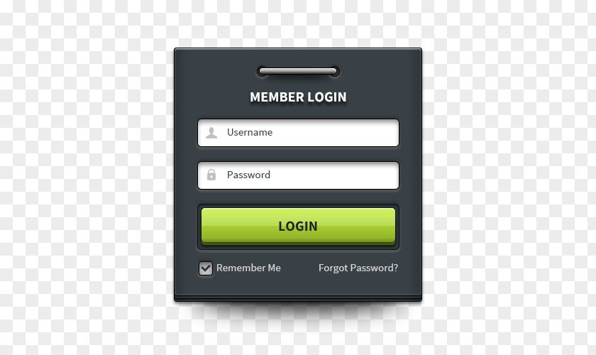 Interface Login User Android Icon PNG