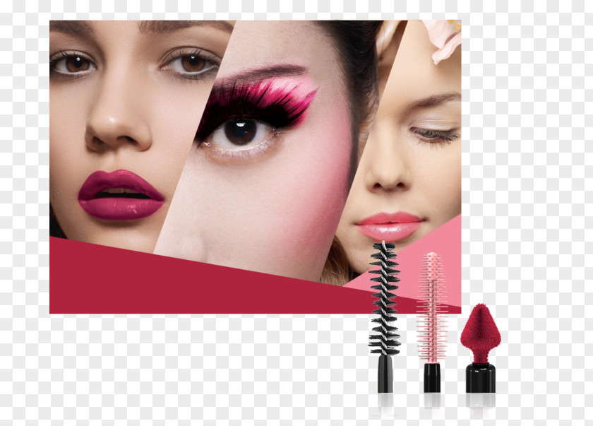 Lipstick Eyelash Extensions Lip Gloss Mascara Cosmetics PNG