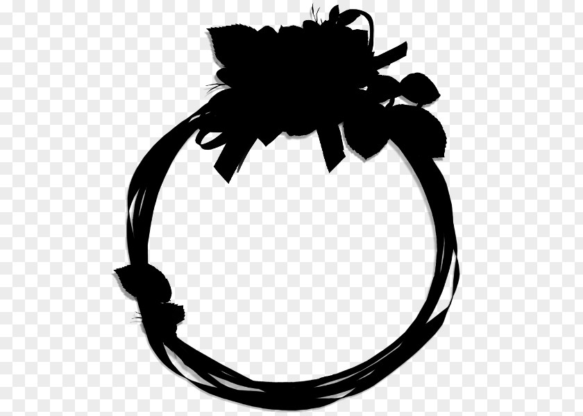 M Clip Art Silhouette Line Headgear Black & White PNG
