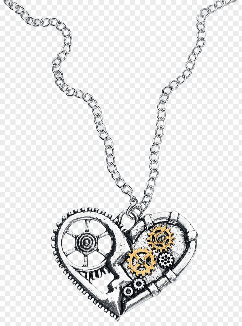 Necklace Jewellery Steampunk Gothic Fashion Goth Subculture PNG