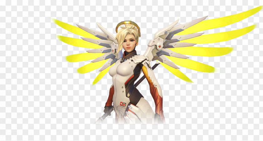 Overwatch Mercy Wig Fairy Video Game PNG game, others clipart PNG