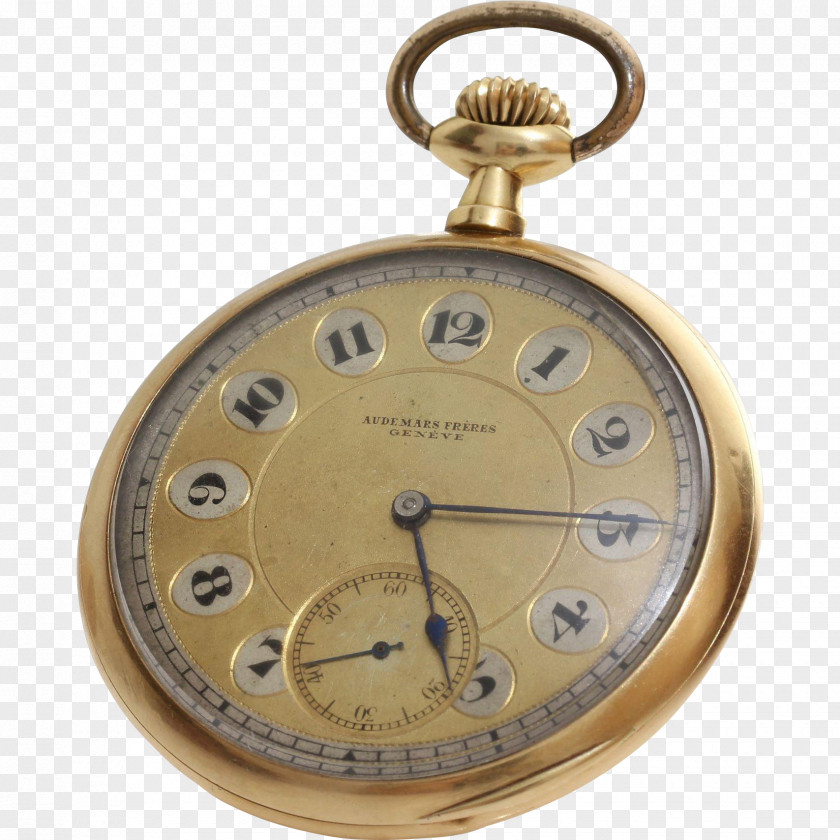 Pocket Watch Antique Swiss Made PNG