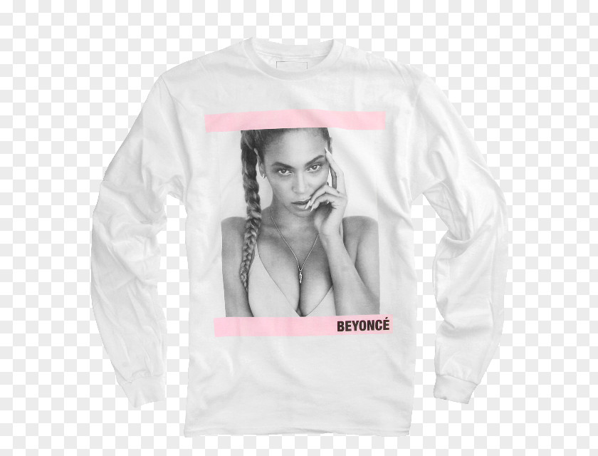 T-shirt Sleeve Beyoncé Crew Neck PNG