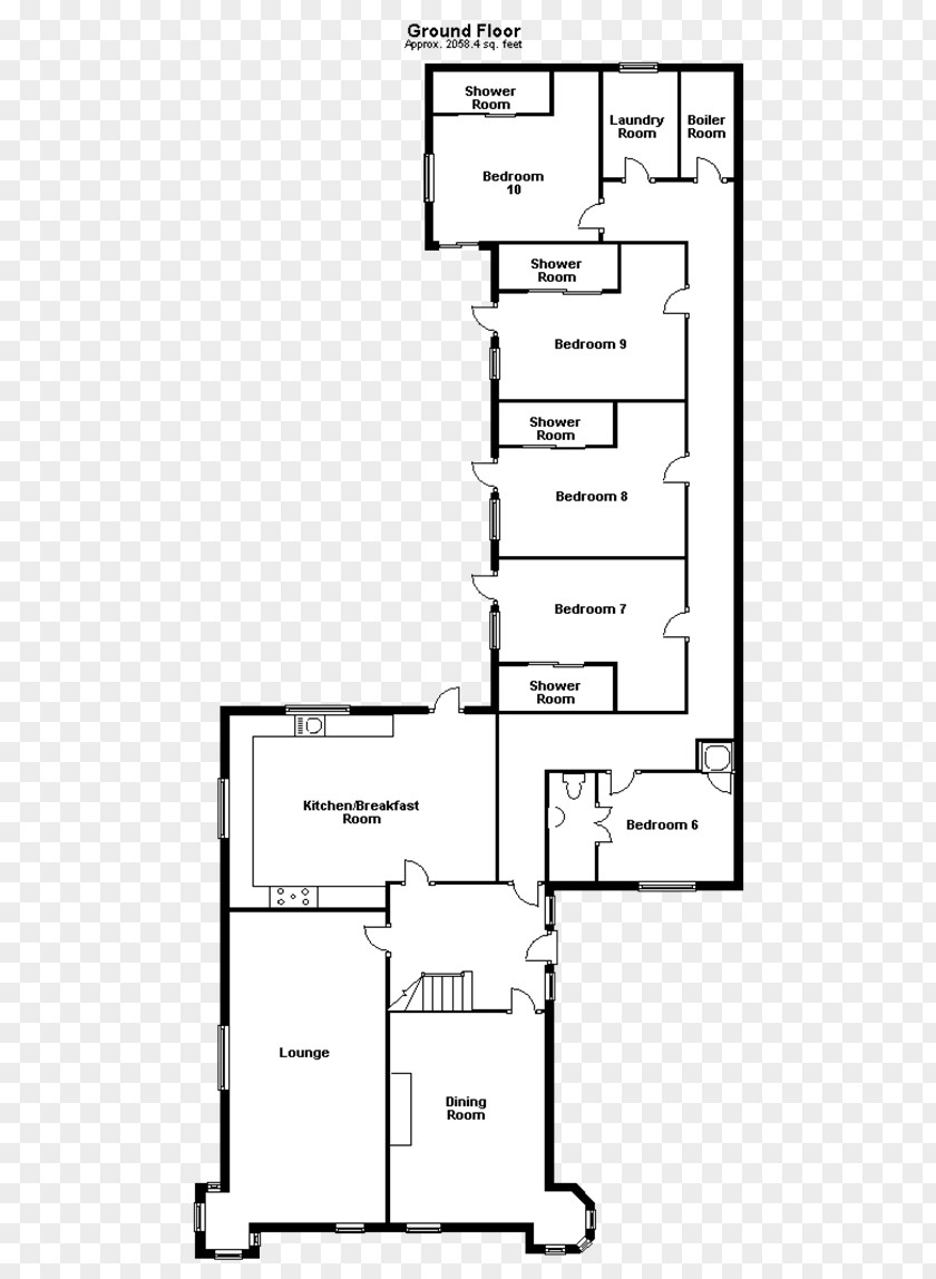 Design Floor Plan Line PNG