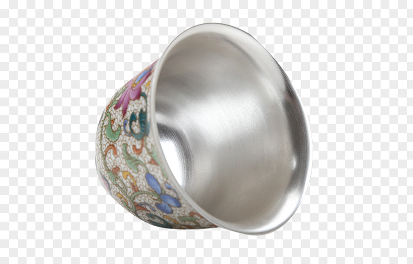 Handmade Silver Bowl Computer Graphics PNG