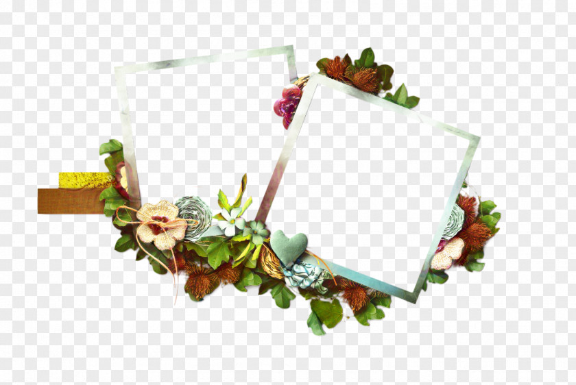 Picture Frame Plant Background Flowers PNG