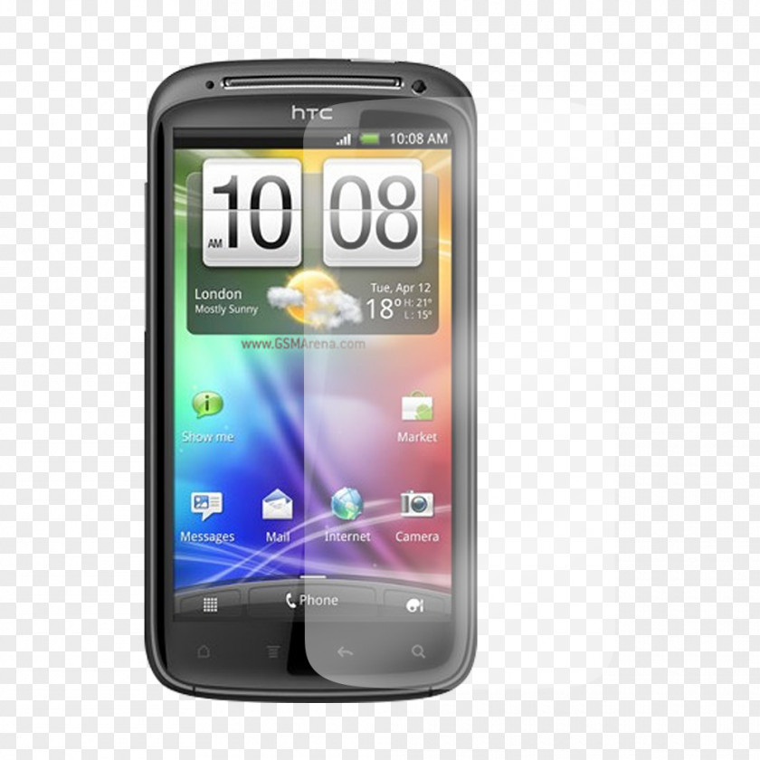 Android HTC Sensation Desire HD 4G Sense PNG