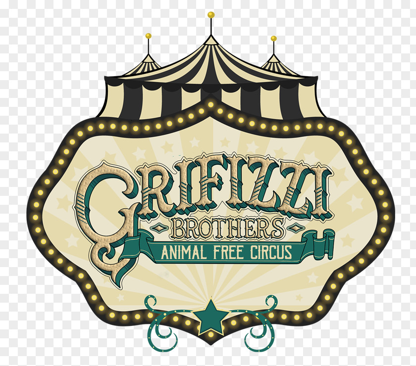Circus The Fantastic Grifizzi Brothers Brand Logo Freak Show PNG