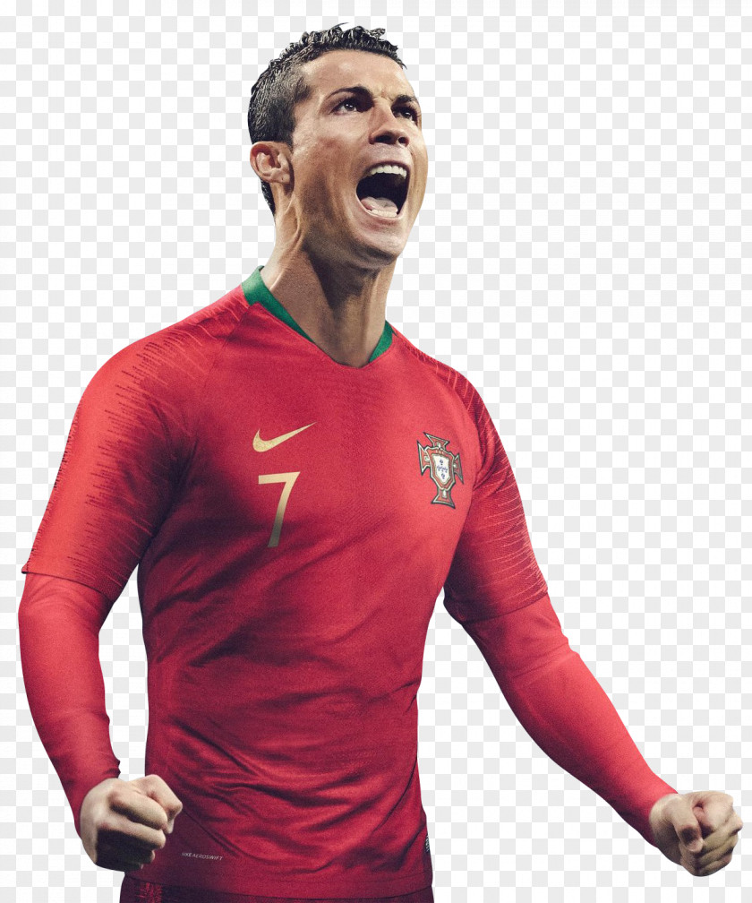 Cristiano Ronaldo 2018 World Cup Portugal National Football Team Jersey PNG