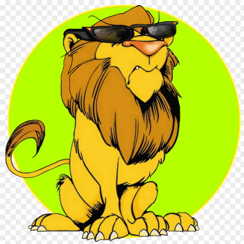 Humorous Cartoon Lion Cat Felidae Tiger PNG