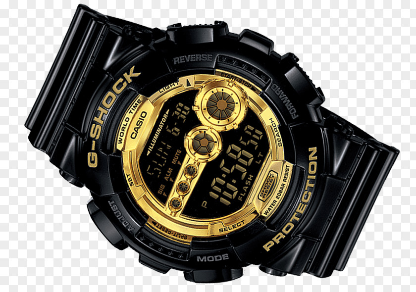 Watch G-Shock GD100 Casio GA100 PNG