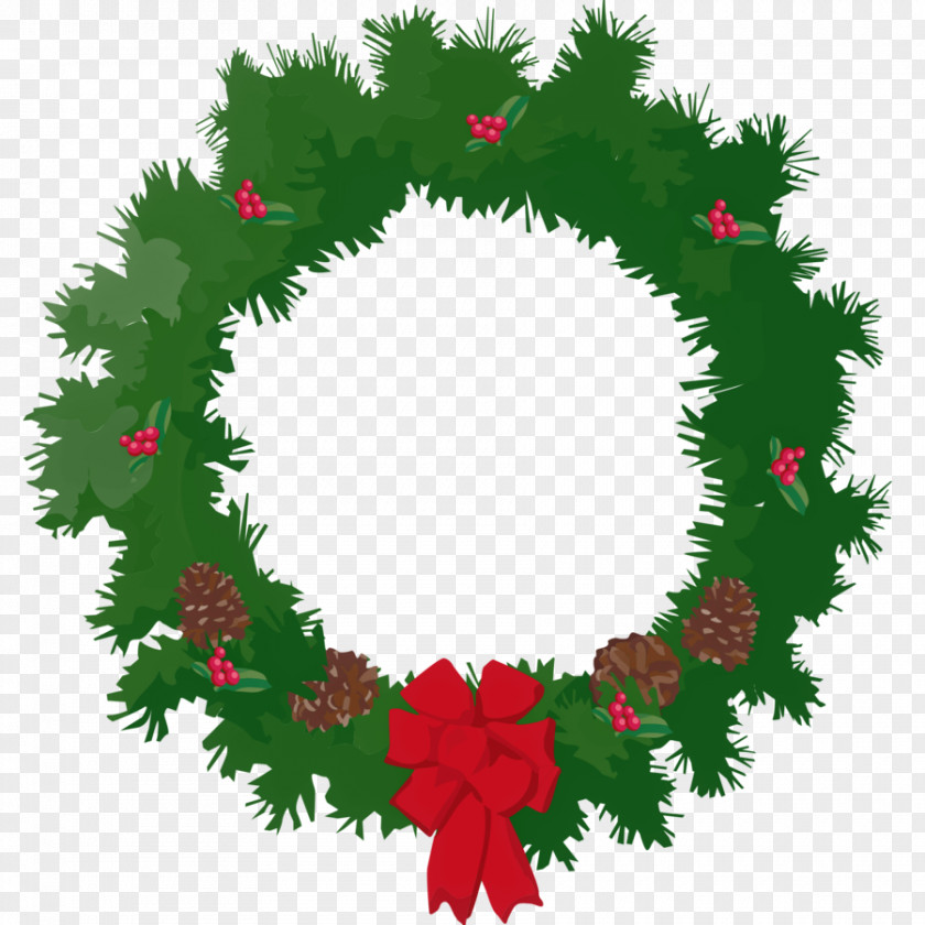 Blue Wreath Christmas Desktop Wallpaper Clip Art PNG