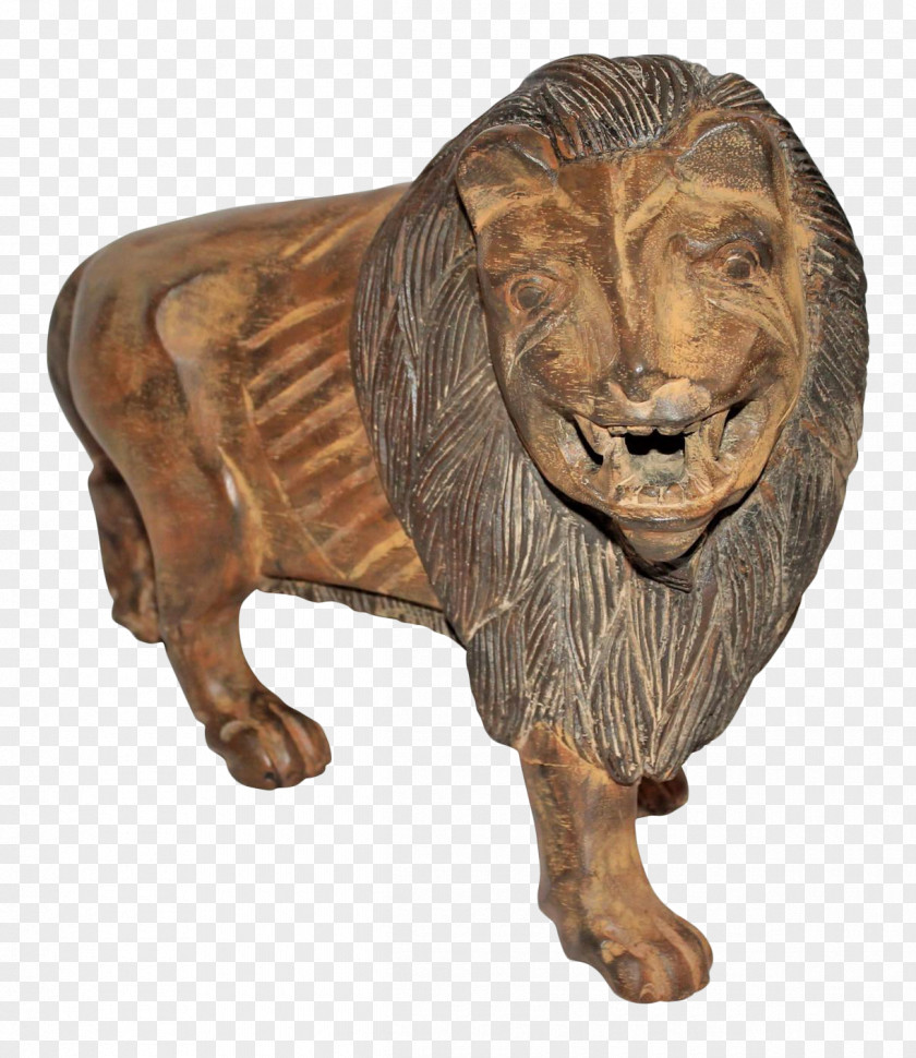 Lion Cat Carving /m/083vt Wood PNG