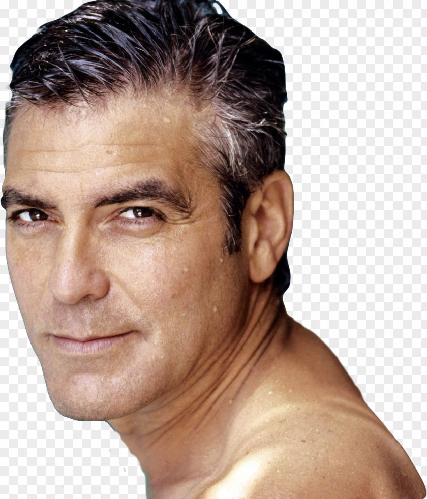 Men George Clooney Film Producer Hollywood Celebrity PNG