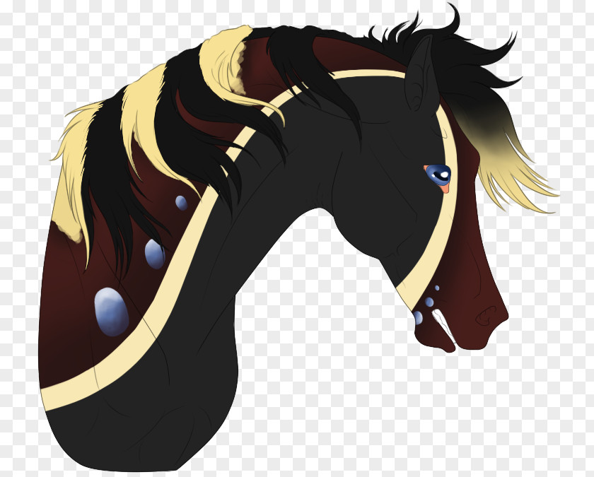 Mourning Cloak Mustang Halter Pony Rein Bridle PNG