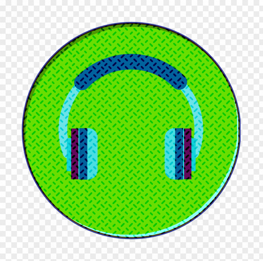 Oval Symbol Audio Icon Headphone Media PNG