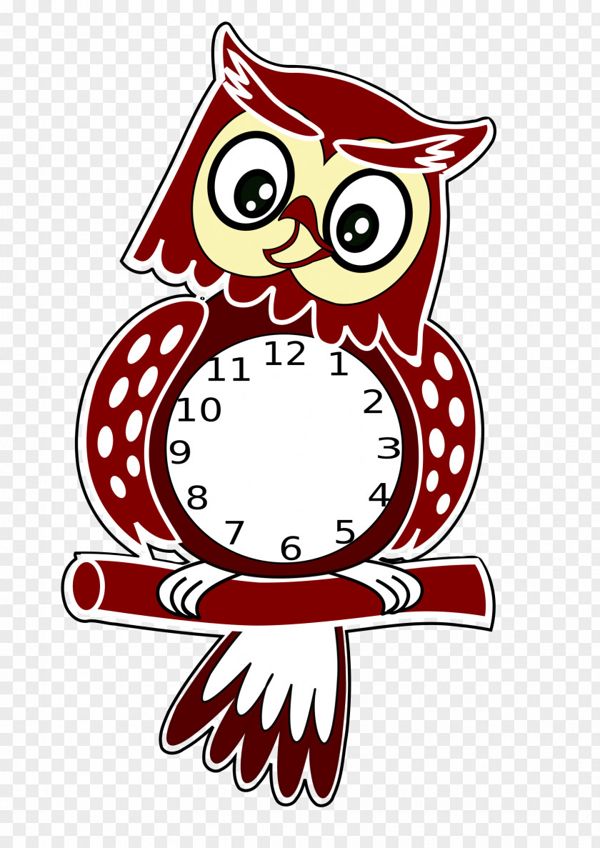 Owl Clock Time Clip Art PNG