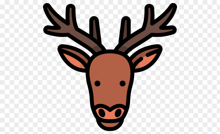 Reindeer Vertebrate Antler Clip Art PNG