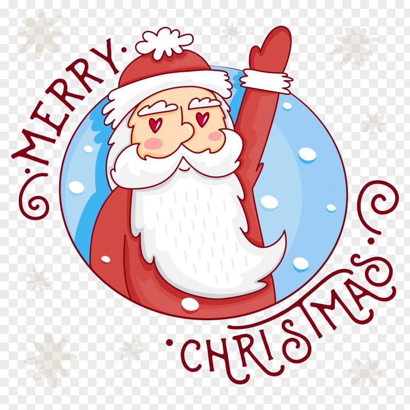 Santa Claus Vector Illustration Christmas PNG