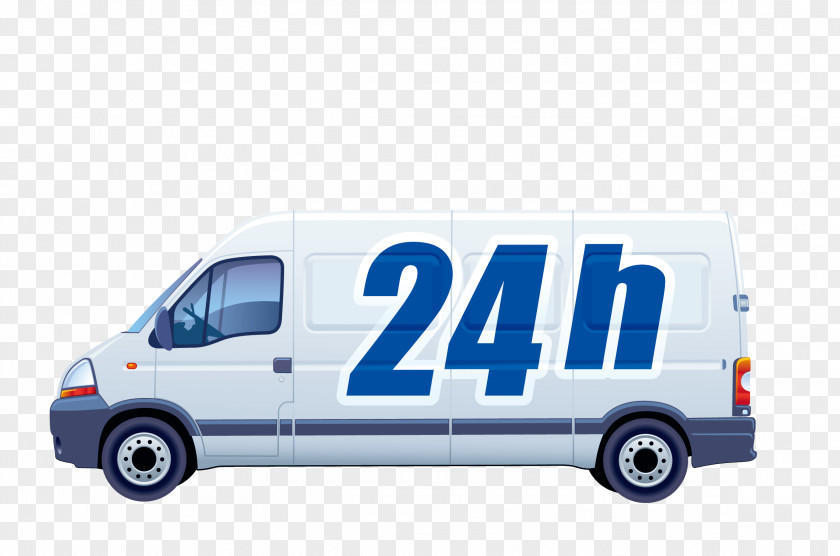 24 Hours Car Vector Minivan Delivery MINI Cooper PNG