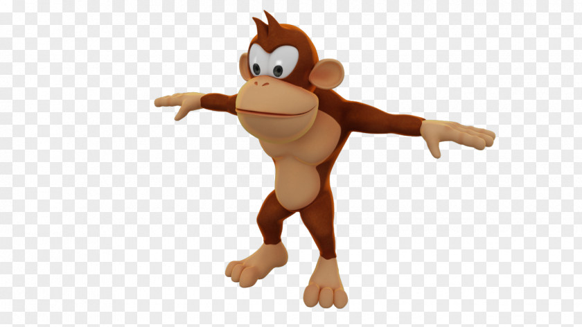 Animation 3D Computer Graphics Monkey Modeling Cartoon PNG