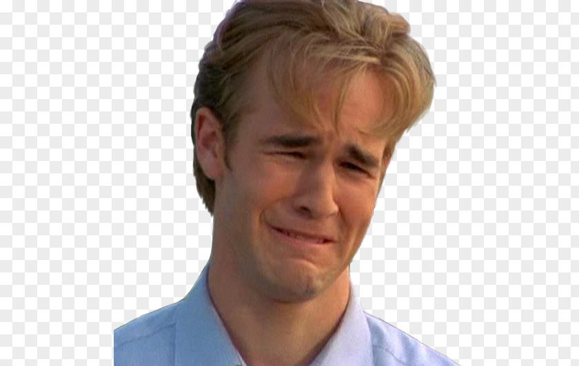 Dawson's Creek Dawson Leery James Van Der Beek Crying Pacey Witter PNG