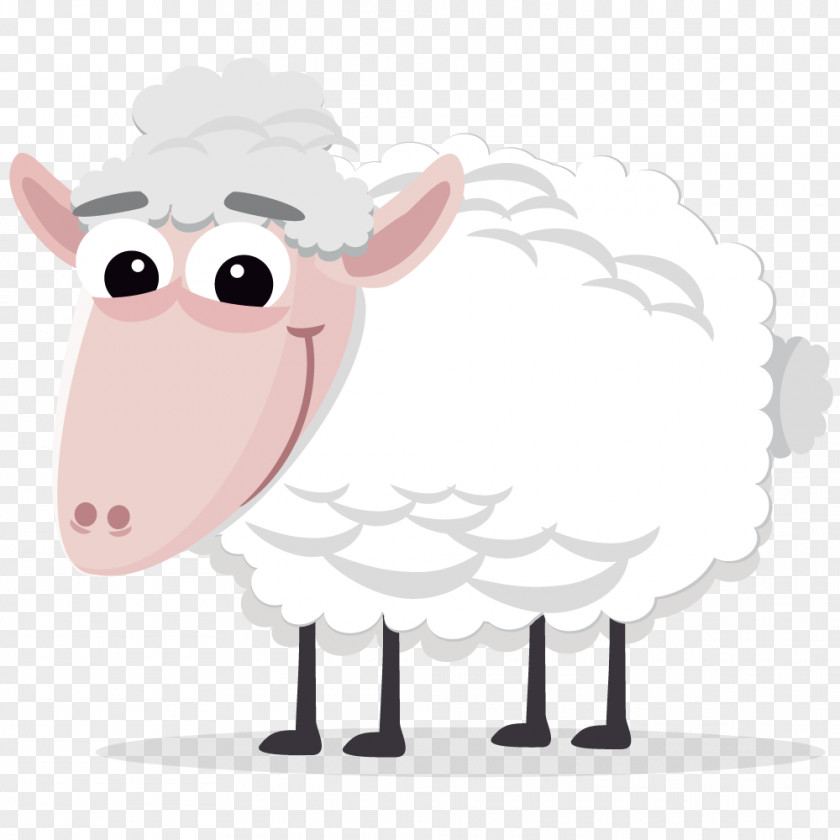 Simple Sheep Cliparts Cartoon Public Domain Clip Art PNG