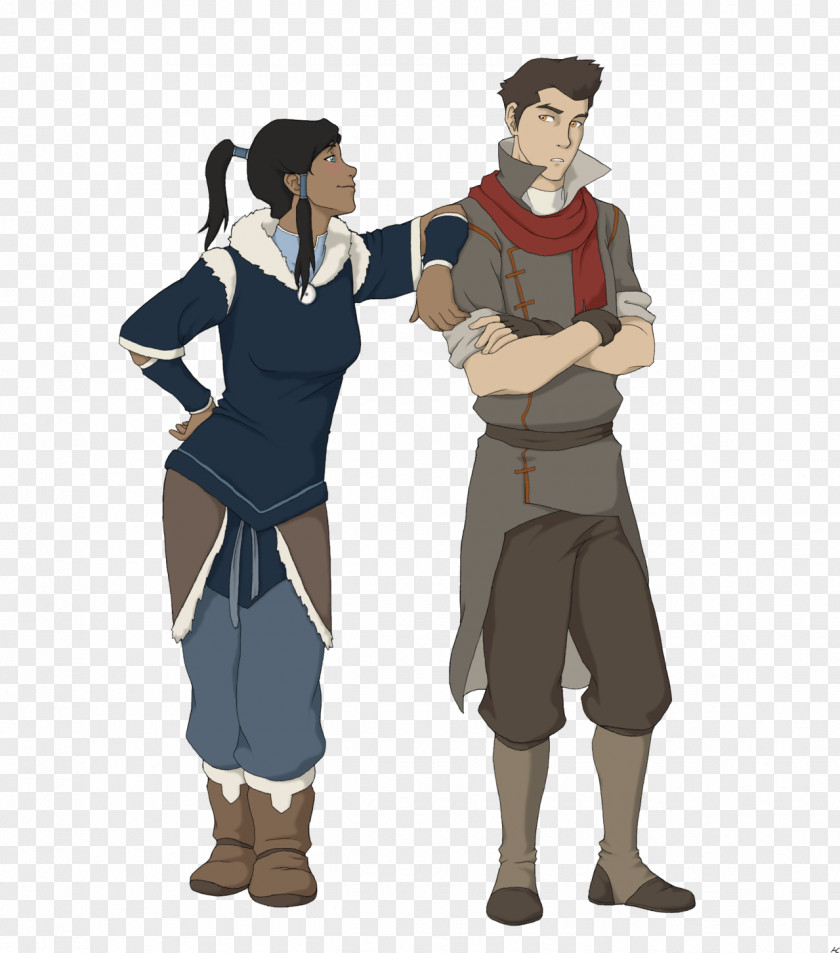 Avatar Korra Mako Bolin Iroh Asami Sato PNG