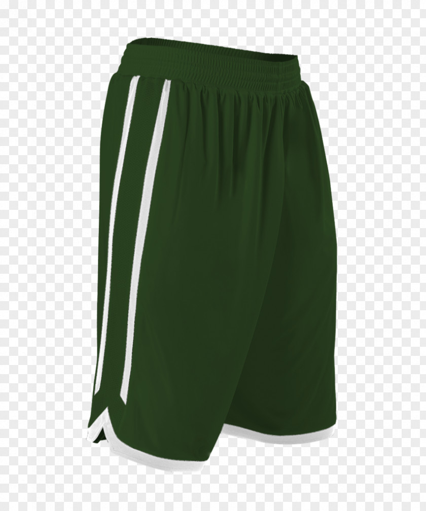 Kids Basketball Green Shorts PNG