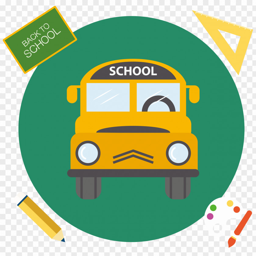 Mini School Bus Photography Illustration PNG