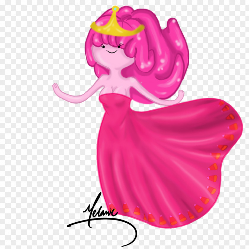 Princess Bubblegum Pink M Doll Legendary Creature Animated Cartoon PNG