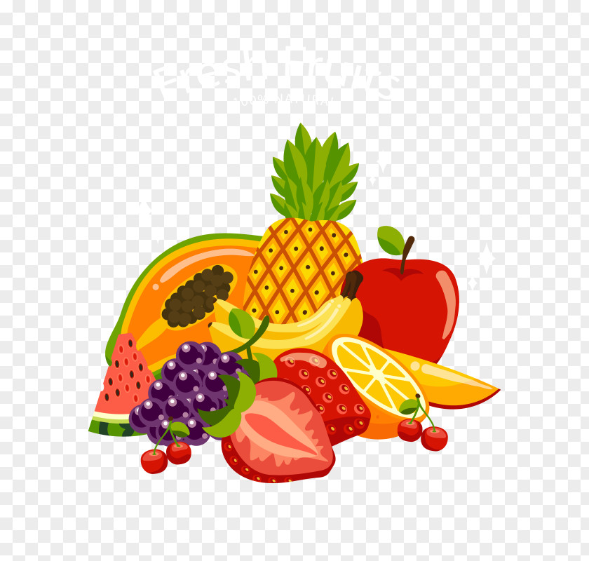 Superfruit Ananas Strawberry PNG