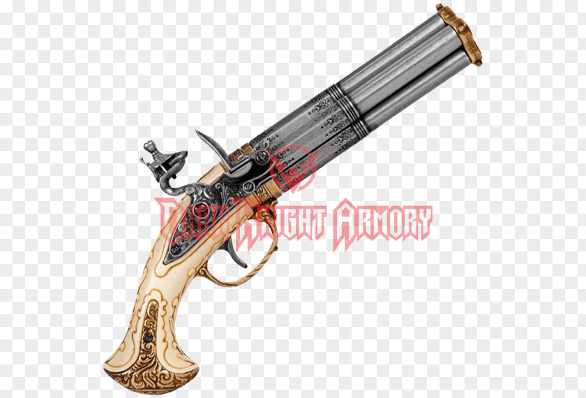 Weapon Firearm Gun Barrel Revolver Pistol Flintlock Mechanism PNG