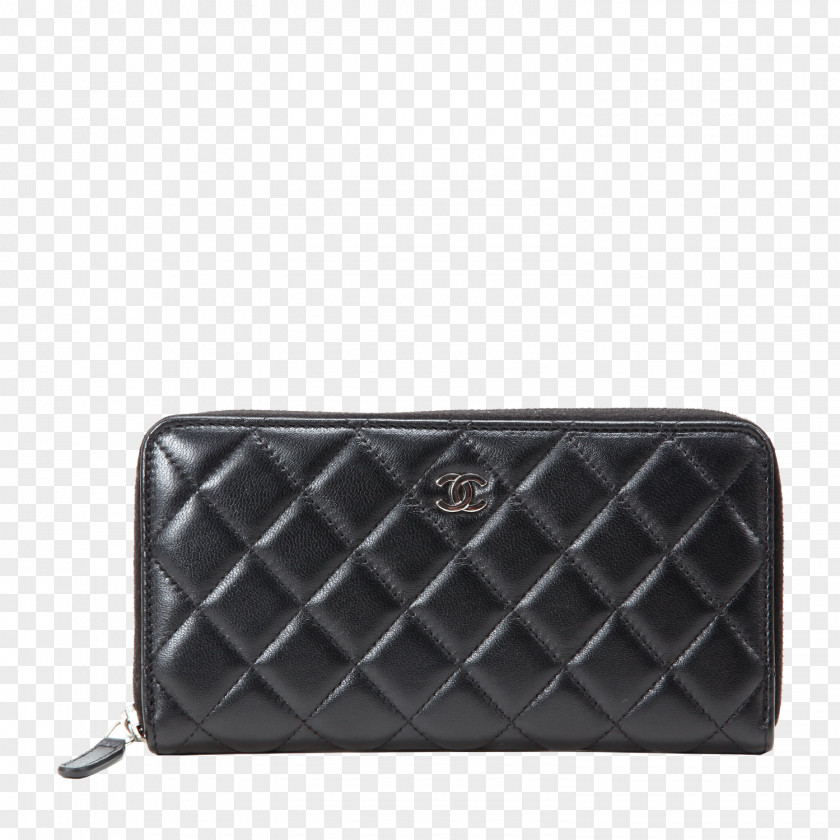 CHANEL Black Chanel Bag Purse Handbag Wallet Prada PNG